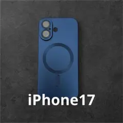 MagSafe マグセーフ　iPhone17 メタリックネイビー　シリコンカバー