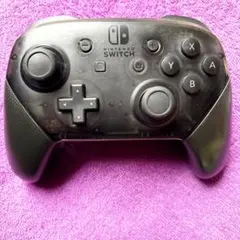 プロコン 純正 ブラック ニンテンドー スイッチ p-2 【美品】