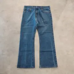 リーバイス517 Levis W36 フレアブーツ 青 古着 ボトム 23100