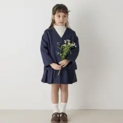 riziereノーカラージャケットスカートセットアップ120ブラウス付