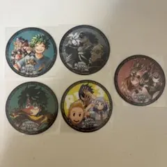 僕のヒーローアカデミア ヒロアカ 原画展 コラボカフェ コースター ヒロアカ展