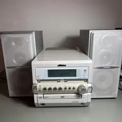 ビクター DVD/MD/ミニコンポ (UX-WD70) スピーカー・リモコン付 ビクター DVD/MD/ミニコンポ (UX-WD70) スピーカー・リモコン付 - メルカリ