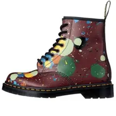 UK9 27.5cm 未使用 Dr.Martens 8ホール SPLATTER