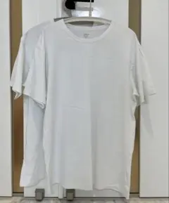 ユニクロ　メンズ エアリズムコットンクルーネック XXLサイズ Tシャツ　白2枚