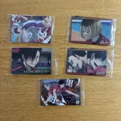 ハイキュー ウエハース6 黒尾鉄朗 孤爪研磨 天童覚 澤村大地