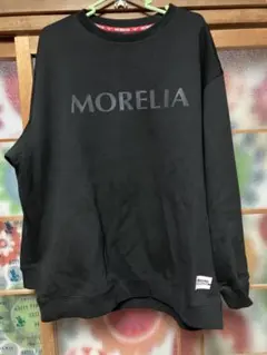 MORELIA ブラック トレーナー 2XLのサムネイル