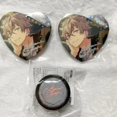 あんスタ　大神　晃牙　リングライト  リンライ　宝石心晴缶バッジ　スタライ