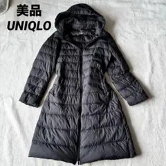 UNIQLO ユニクロ ウルトラライトダウン ダウンコート M 黒 フード付