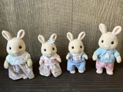 シルバニアファミリー　みるくうさぎファミリー