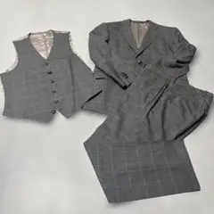 azabu tailor 麻布テーラー　オーダースーツ　スリーピース　チェック