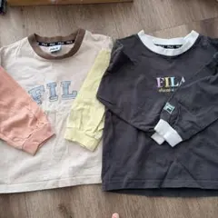アプレレクール　FILA 長袖カットソー 2色セット サイズ100