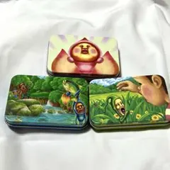 シール入り　こびとづかん小物入れ3点セット