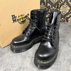 【極美品】UK4 23cm ドクターマーチン JADON 厚底サイドジップブーツ