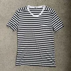 04AW dior homme エディ bee刺繍 ボーダー dior homme エディ bee刺繍 ボーダーロングTシャツ 04AW名作 - メルカリ