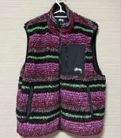STUSSY ジャケット メンズ Striped Sherpaのサムネイル