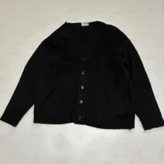 Attitude 针织开衫 黑色 V领 M（B640）