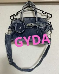 GYDA♡デニムブルー ショルダーバッグ ポーチ付きのサムネイル