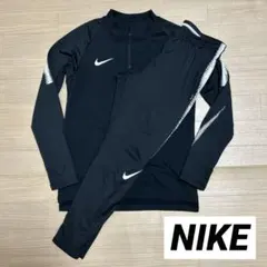 ほぼ未使用 ナイキ DRY-FIT ジャージ 上下 セットアップ L ブラック