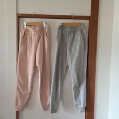 ボアスウェットパンツ ジョガーパンツ