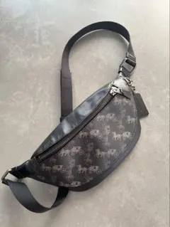 美品】 アンダーカバー ラミダス コラボ ウエストバッグ 黒 ボディ