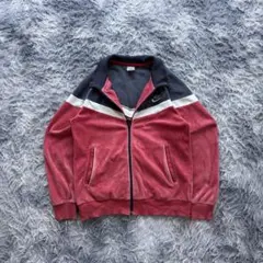 ほ*様 00s ナイキ　トラックジャケット　ベロア　ジャージ　ヴィンテージ　ラグ