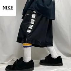 00s NIKE 2XL バギーパンツ ハーフ ジャージ 極太 Tech y2k