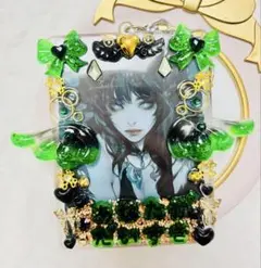 トレカキーホルダー トレカデコ 緑の天使