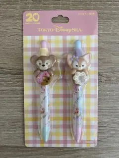 ダッフィーフレンズ　ペンセット　ダッフィー　リーナベル　フィルドウィズジョイ