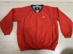 YONEX 赤色 HEAT CAPSULE 長袖ウォームアップウェア