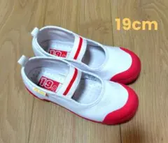 【19cm】上靴 ムーンスター レッド