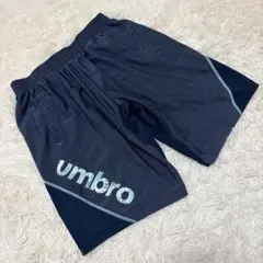 umbro アンブロ （O）レディース　ハーフパンツ　ネイビー×グリーンのサムネイル