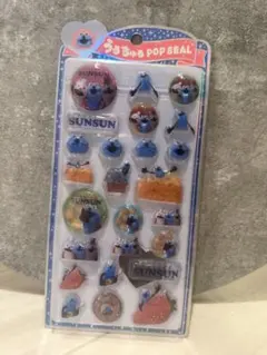 パペットスンスン うるちゅるポップシール