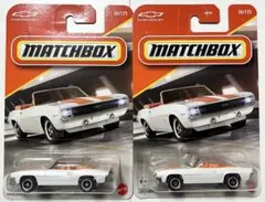 MATCHBOX マッチボックス　2台セット　カマロSS 396のサムネイル
