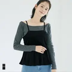 coca ベロアビスチェ