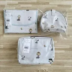 ジェラートピケ スヌーピー 3点セットのサムネイル