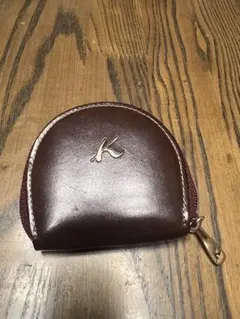 Kitamura レザー コインケース ダークブラウン