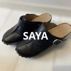【新品未使用】SAYA 本革 スタッズ　厚底のサムネイル