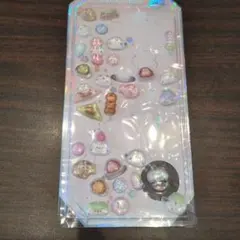 ボンボンドロップシール　シマエナガ和菓子