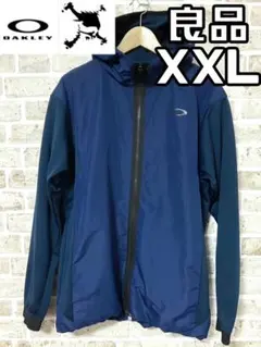 【早い者勝ち✨】オークリー スカル フルジップジャケット XXL ネイビー 紺