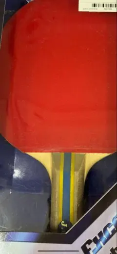 卓球ラケット 赤いラバー