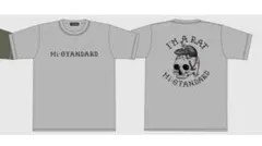 Hi-STANDARD Tシャツ 新品 カーキ サタニック I'm a RAT ◉レア限定色 Hi-STANDARD ハイスタンダード Tシャツ サタニック