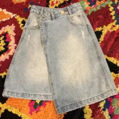 美品‼️デニムスカート　116cm