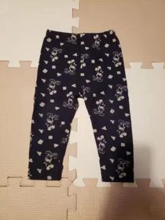 UNIQLO ミッキーマウス柄レギンスパンツ 80