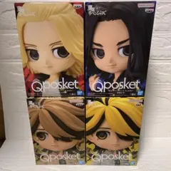 東京リベンジャーズ Qposket フィギュア 4種セット