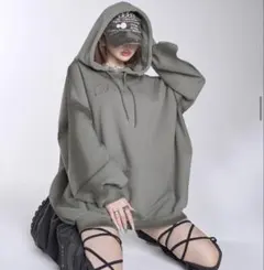 ダーリッチ Darich スプレーレースアップフーディ KHAのサムネイル
