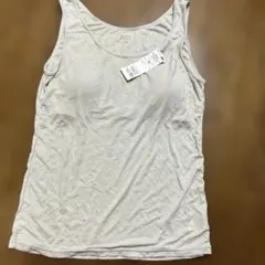 PEACE FIT COOL カップ付タンクトップ 2XL ベージュ　新品未使用のサムネイル