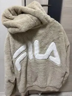 【超美品】FILA もこふわジャケット ベージュ