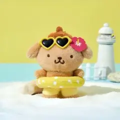 OLIVE YOUNG サンリオ 日焼け マスコット（ポムポムプリン ）