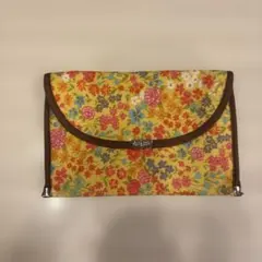 花柄クラッチポーチ