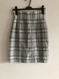 ココディール　チェックタイトミニスカート